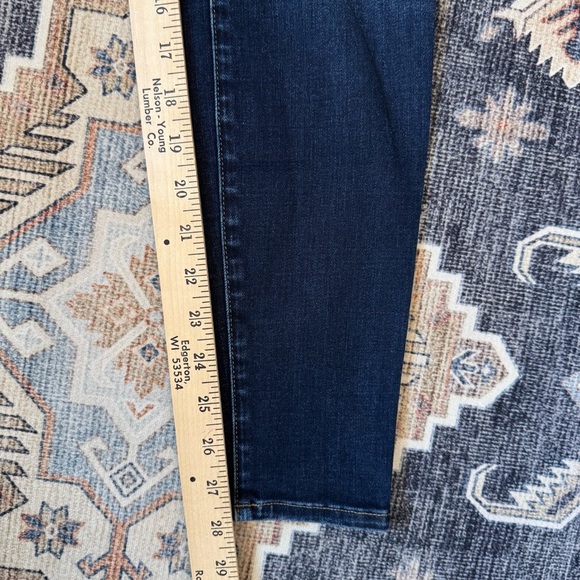 Madewell 9” High Rise Skinny Jeans Dark Wash Women’s Size 28 Inseam 28” - Picture 14 of 14